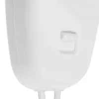 Фен LGE-006, 1600 Вт, настенный, 2 скорости, крепление, белый