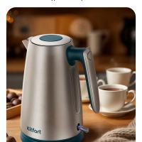 Чайник электрический металлический КТ-8725 - 1.7 л