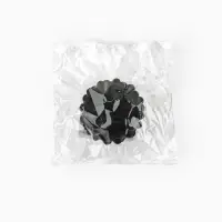 Игрушка пищащая "Мячик" для собак, 6,5 см, черная