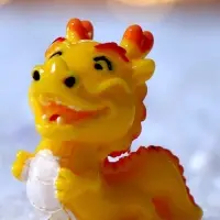 Миниатюра кукольная &laquo;Дракон&raquo;, набор 2 шт., размер 1 шт. &mdash; 2,8 &times; 3,2 см