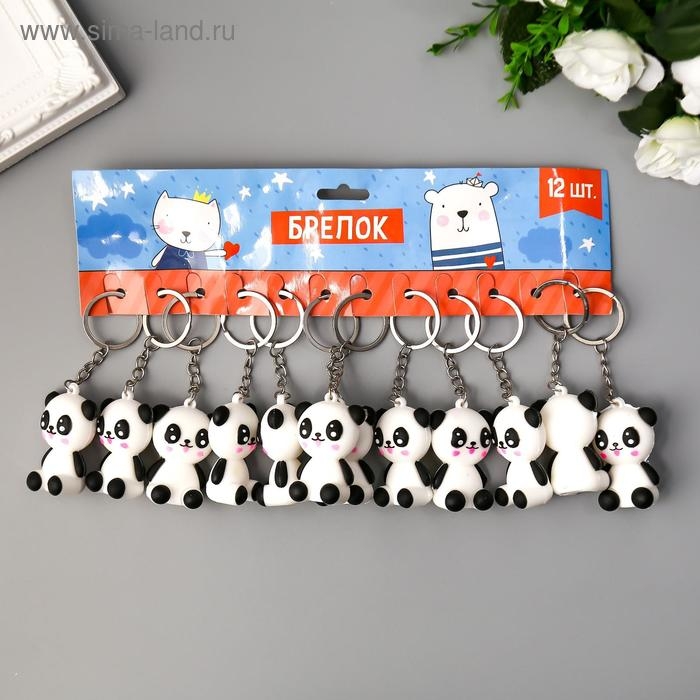 Брелок резина "Панда" 4,7х3,5х2,5 см