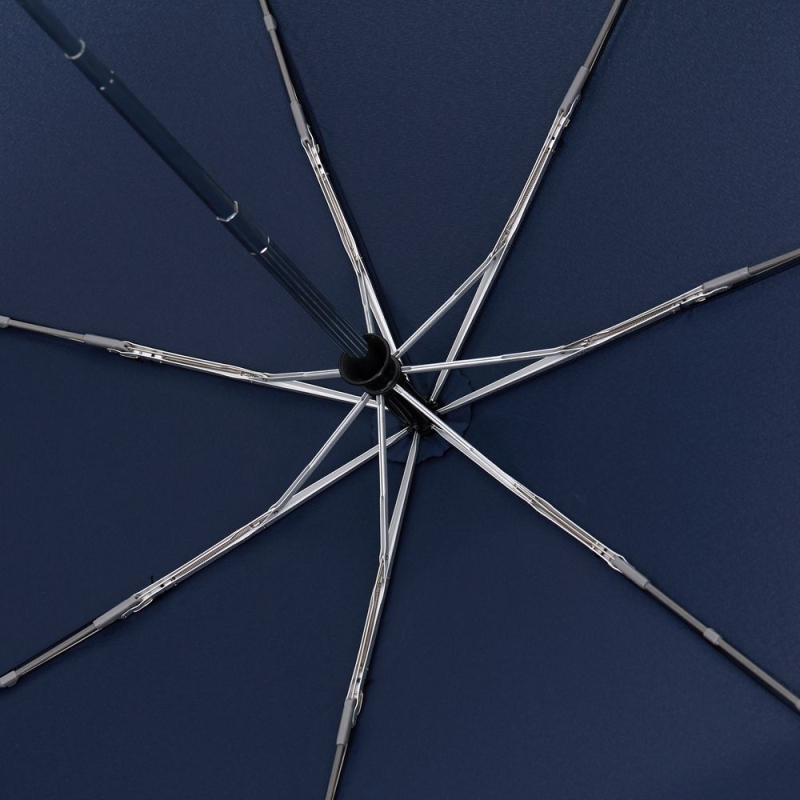Складной зонт Take It Duo, темно-синий