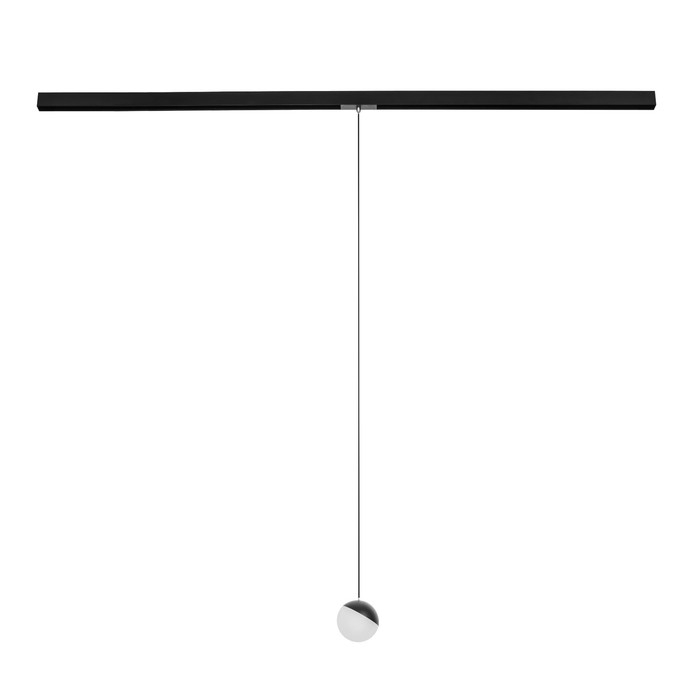 Светильник трековый ULTRA "Шар" LED 6Вт 3000K-5700К CRI90 черный 10х10х10 см