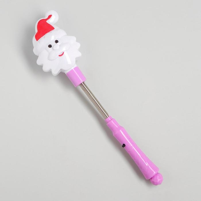 Световая палочка &laquo;Голова Деда Мороза&raquo;