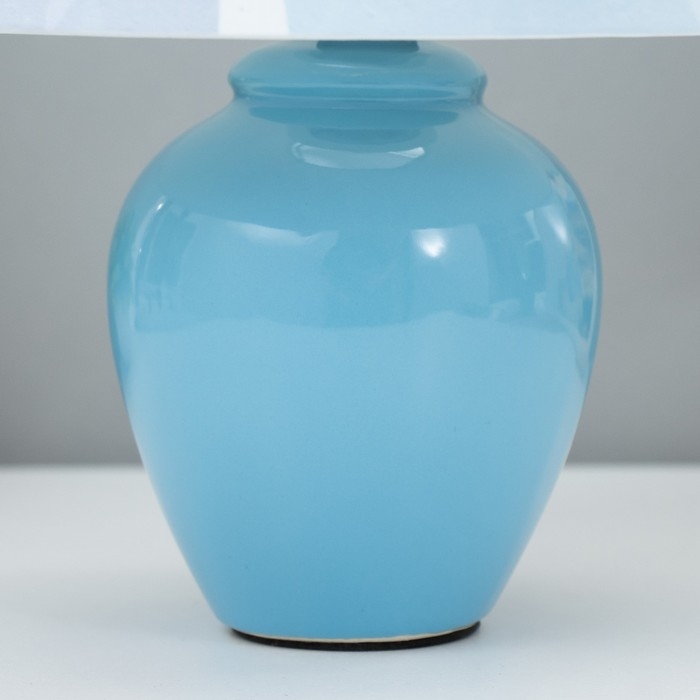 Настольная лампа "Морская волна" Е14 15Вт голубой RISALUX