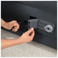 Кровать надувная Fortech, 203 x 152 x 46 см, со встроенным электронасосом, 69075 Bestway