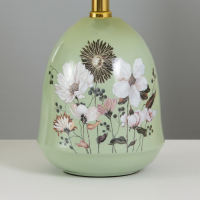 Настольная лампа 32034/1 E27 40Вт салатовый 25х25х36 см RISALUX