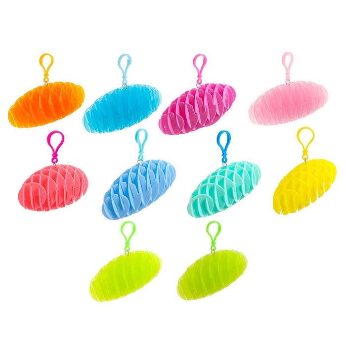 Игрушка-антистресс &laquo;Червь&raquo;, на подвесе, цвета МИКС