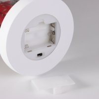 Ночник &laquo;Новогодний олень&raquo; LED 3хААА красный 11х11х22,5см