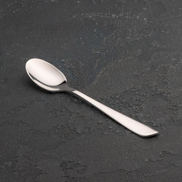 Ложка чайная из нержавеющей стали Magistro &laquo;Эми&raquo;, длина 15,5 см, цвет серебряный