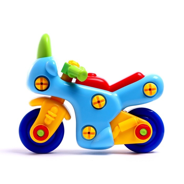 Конструктор для малышей &laquo;Мотоцикл&raquo;, 27 деталей