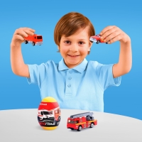 Машина металлическая в яйце &laquo;Спецслужбы&raquo;, масштаб 1:64, МИКС