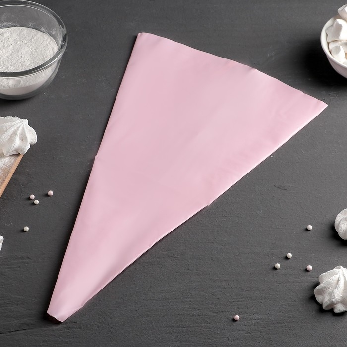 Кондитерский мешок Доляна &laquo;Алирио&raquo;, 40,5&times;21,5 см, цвет розовый