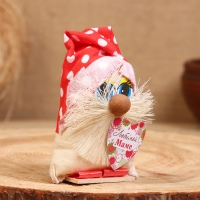 Оберег &laquo;Домовой&raquo;, любимой маме, 10 см, микс