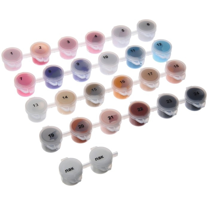 Картина по номерам на подрамнике "Анна и Эльза" 30х40 см, Холодное сердце