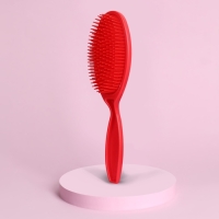 Расчёска массажная, 22 &times; 6 см, цвет МИКС