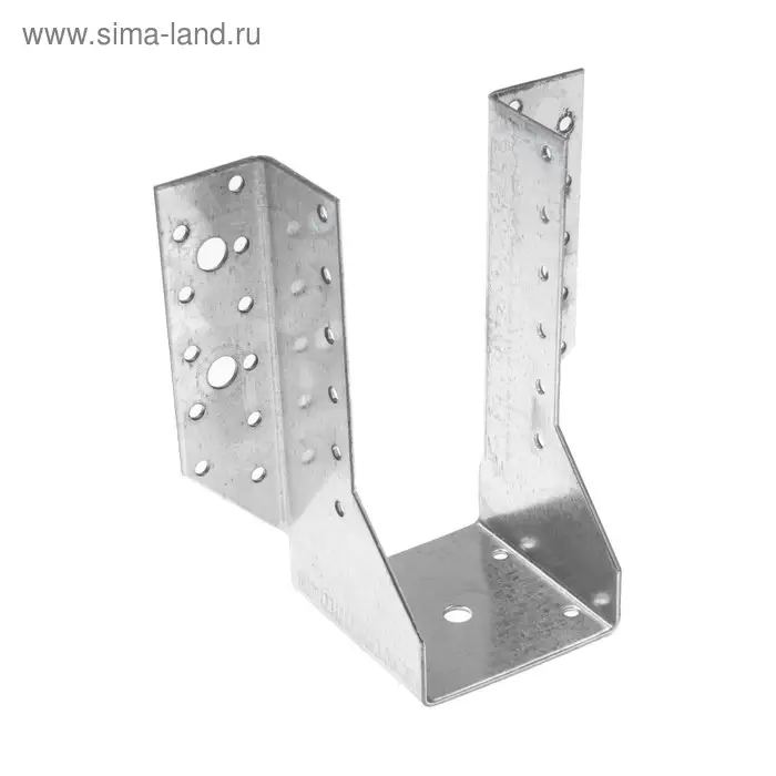 Опора бруса  76х155 OBR R, открытая, цинк, 1 шт.