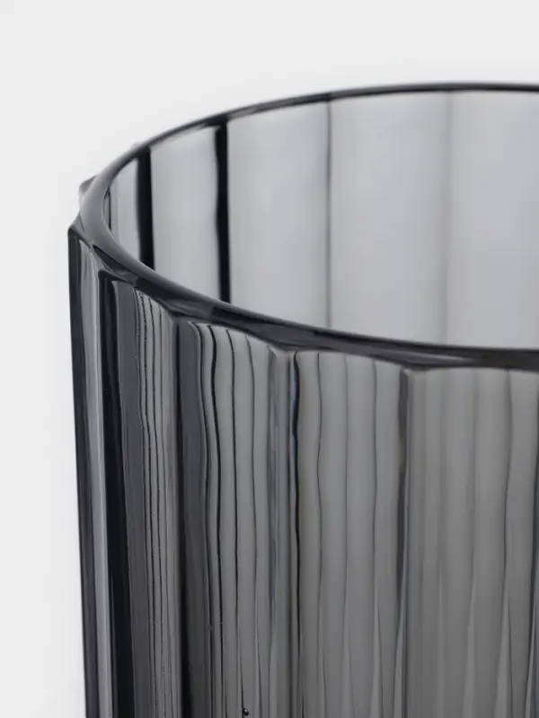 Стакан низкий "Мистерия" графит 250 мл, 6 шт.