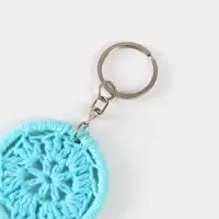 Брелок "Ловец снов" 19 см, цв. бирюзовый