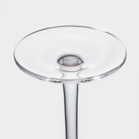 Набор бокалов для шампанского стеклянный Magistro &laquo;Дарио&raquo;, 180 мл, 7&times;27,5 см, 6 шт, цвет золотой