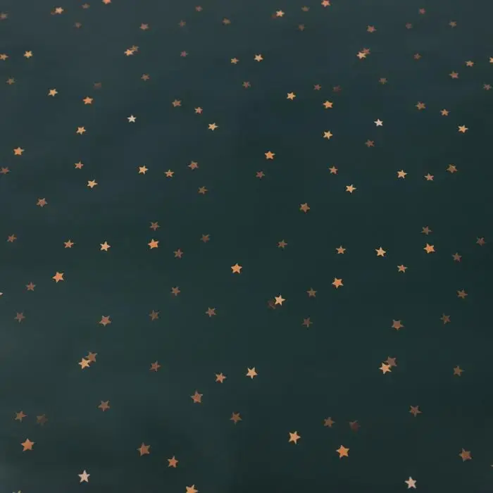 Упаковочная бумага &laquo;Золотые звёздочки&raquo;, 70 х 100 см, глянцевая