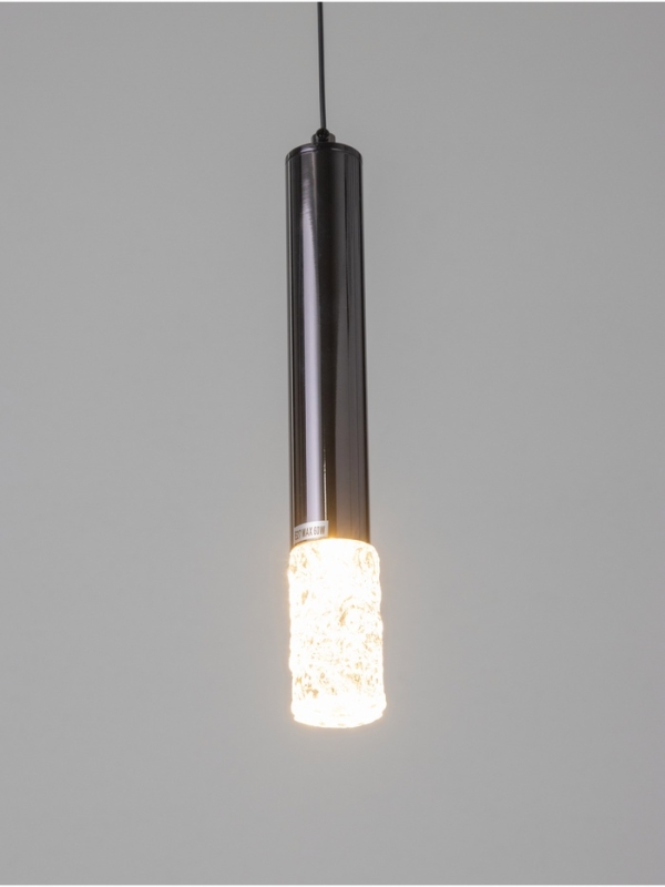 Светильник "Лёд" 5Вт черный 4х4х28+200см