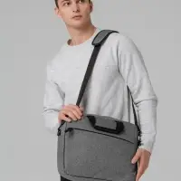 Сумка для ноутбука The First, синяя