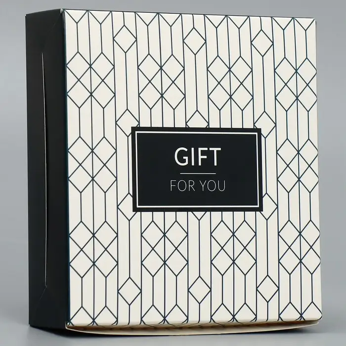 Кондитерская упаковка, коробка &laquo;For you&raquo;, 14 х 14 х 3,5 см