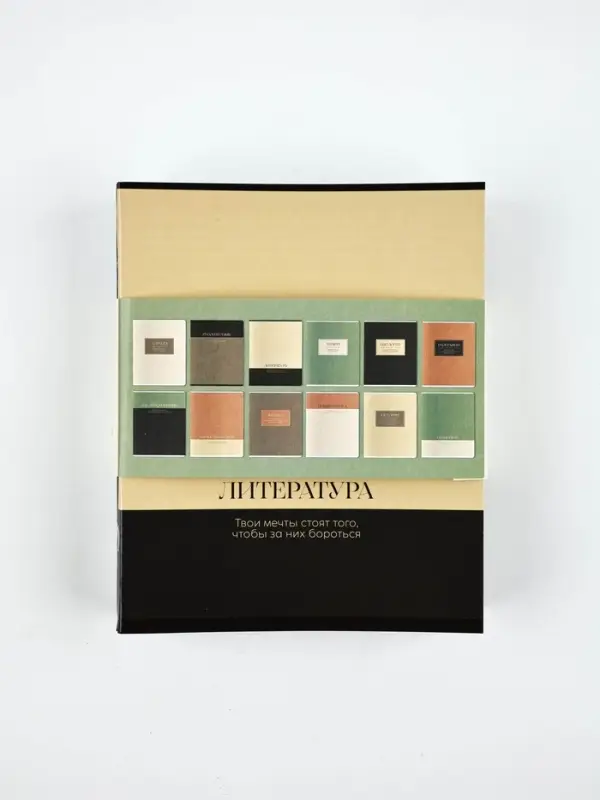 Тетради предметные, 36 л., набор из 12 шт., блок №1 &laquo;Нюд&raquo;