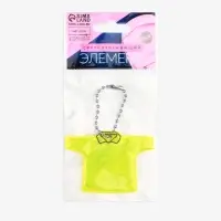 Светоотражающий элемент &laquo;Футболка&raquo;, двусторонний, 6&times;4.3 см, жёлтый