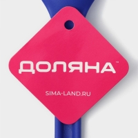 Набор кухонных принадлежностей Доляна &laquo;Глори&raquo;, 3 шт, цвет синий