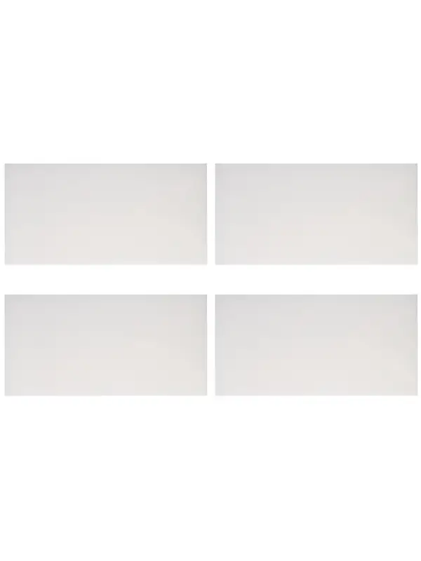 Панель самоклеящаяся 60*30 см белый глянец