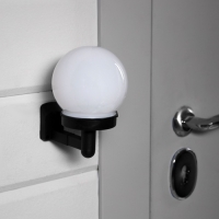 Садовый светильник на солнечной батарее &laquo;Шар&raquo;, 10 &times; 15 &times; 14 см, 1 LED, свечение белое