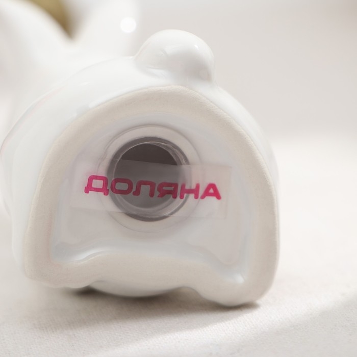 Набор для специй Доляна &laquo;Зайка&raquo;, 2 предмета: солонка 50 мл, перечница 50 мл, цвет белый