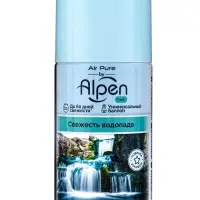 Сменный блок для освежителя воздуха Alpen свежесть водопада, 250 мл
