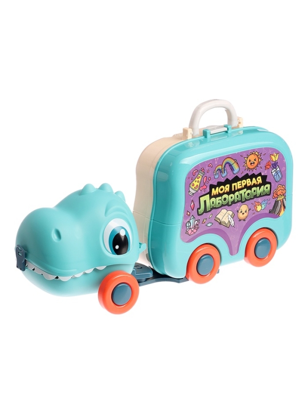 ЭВРИКИ Набор для опытов "Моя первая лаборатория", машинка, 60 опытов