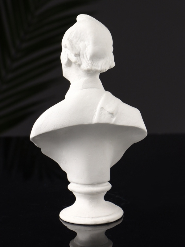 Набор бюстов на подносе, 20х10х15 см, белый