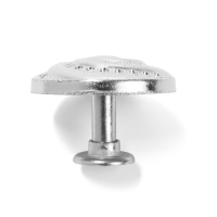 Ручка кнопка ТУНДРА РК018CP, цвет хром, 8 шт TMP