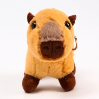 Мягкая игрушка &laquo;Капибара&raquo; на брелоке, 14 см