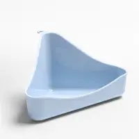 Туалет угловой для грызунов 16 х 9 х 8,5 см, микс цветов