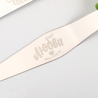 Набор лопаток кондитерских &laquo;Сладких слов&raquo;, 23 см х 8.5 см х 2.5 см 3 шт