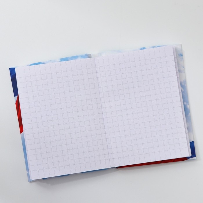 Блокнот А7, 64 листа в твердой обложке &laquo;23 февраля: С праздником&raquo;