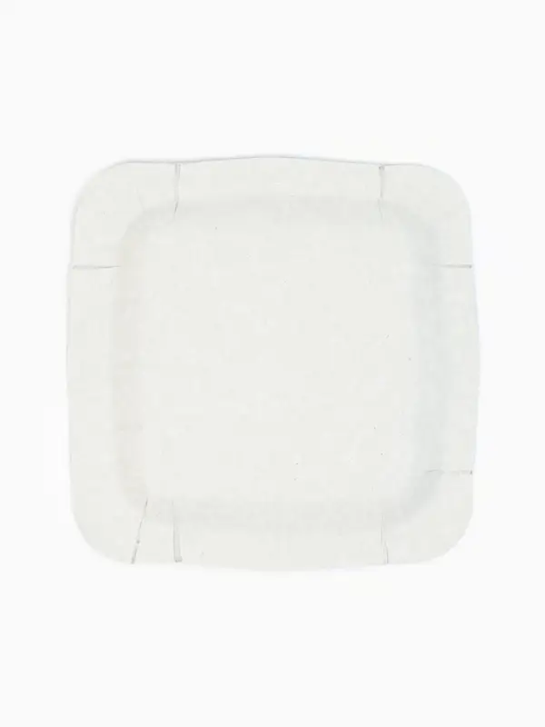 МП Тарелка одноразовая бумажная квадратная "Эко",21 см (10 шт.)