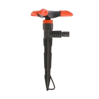 Распылитель 3-лепестковый, штуцер под шланги 1/2"-3/4", пика, пластик, &laquo;Жук&raquo;