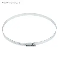 Хомут червячный MGF, диаметр 140-160 мм, ширина ленты 9 мм, оцинкованный