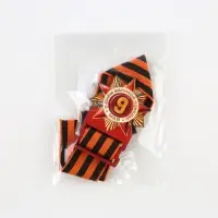 Деревянный орден с георгиевской лентой &laquo;9 мая&raquo;, 4.4&times;6.3 см