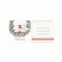 Шильдики на подарки &laquo;Счастья&raquo;, 6.5&times;5.1 см, набор 6 шт.