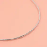 Спицы круговые, для вязания, с тефлоновым покрытием, с металлическим тросом, d=4 мм, 14/80 см