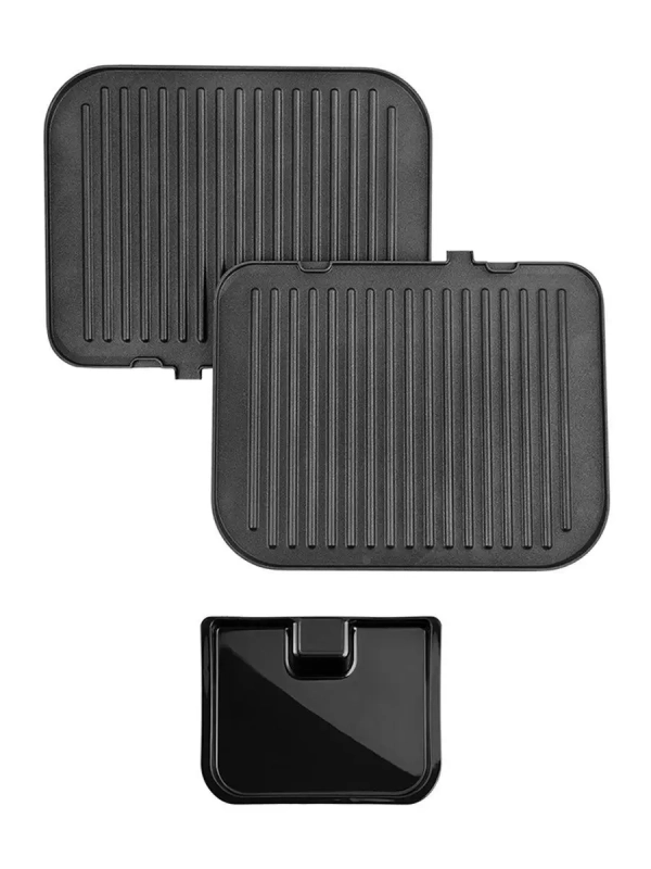 Электрогриль 2100Вт с панелью для барбекю КТ-1652