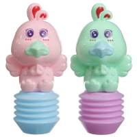 Набор погремушек &laquo;Друзья&raquo;, 2 шт., с пищалкой, виды МИКС, Крошка Я